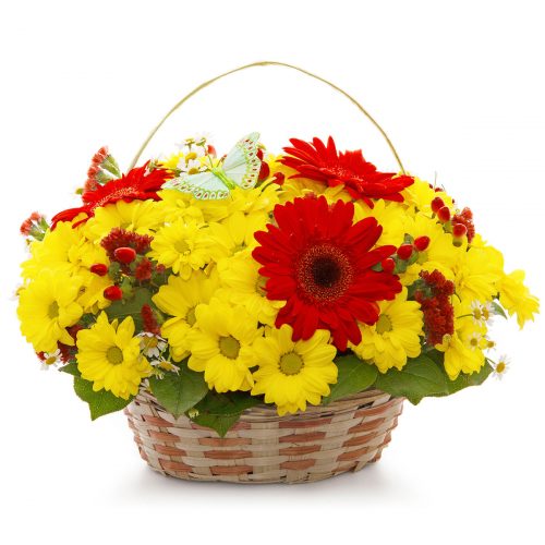 Цветочная композиция «Лунный свет»