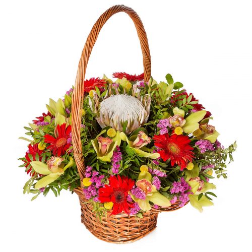 Цветочная композиция «Солнечный вихрь»