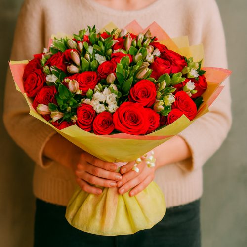 Букет «Ароматный венец»