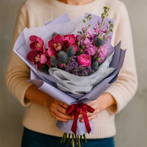 Букет цветов «Восточный шарм»