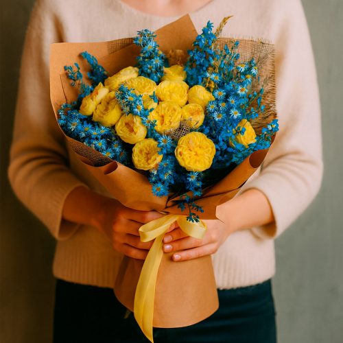 Букет цветов «Летний бриз»