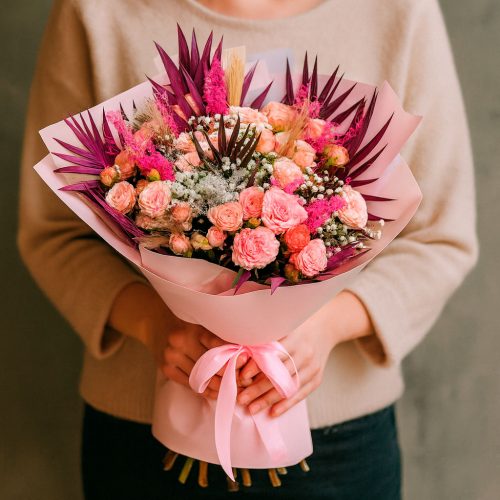Букет цветов «Манящая фантазия»