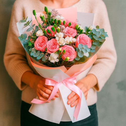 Букет цветов «Очаровательная симфония»