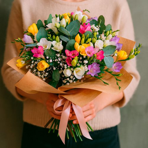 Букет цветов «Соловьиная песня»